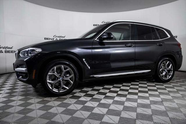 used 2021 BMW X3 car, priced at $29,500