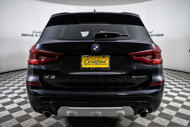 used 2021 BMW X3 car, priced at $29,500