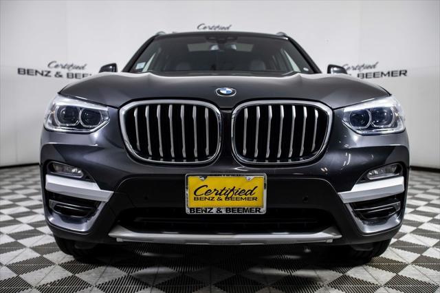 used 2021 BMW X3 car, priced at $29,500