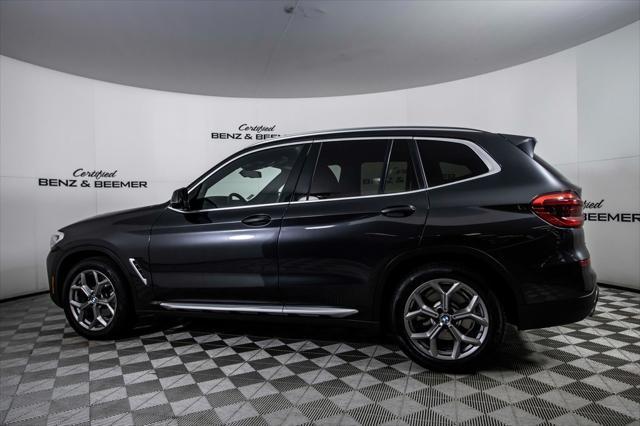 used 2021 BMW X3 car, priced at $29,500