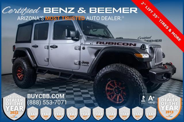 used 2018 Jeep Wrangler Unlimited car, priced at $33,800