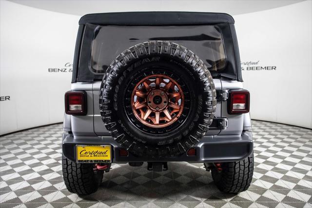 used 2018 Jeep Wrangler Unlimited car, priced at $33,800