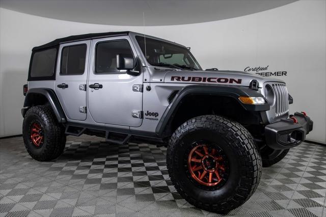 used 2018 Jeep Wrangler Unlimited car, priced at $33,800