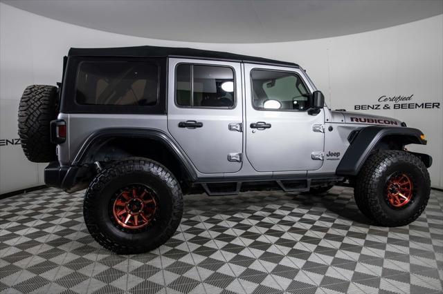 used 2018 Jeep Wrangler Unlimited car, priced at $33,800