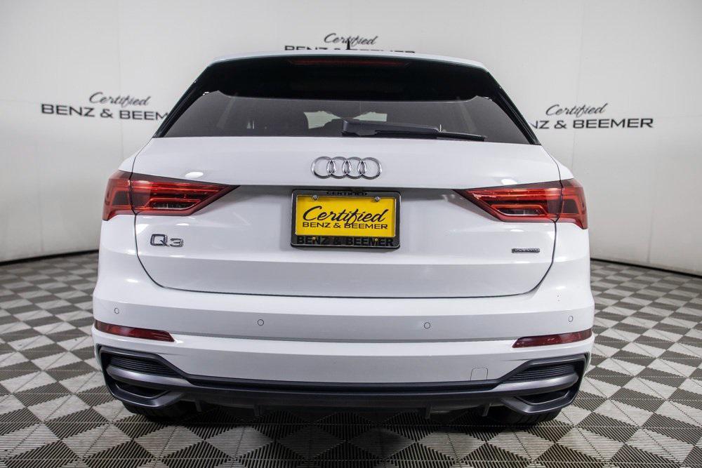 used 2021 Audi Q3 car, priced at $25,500