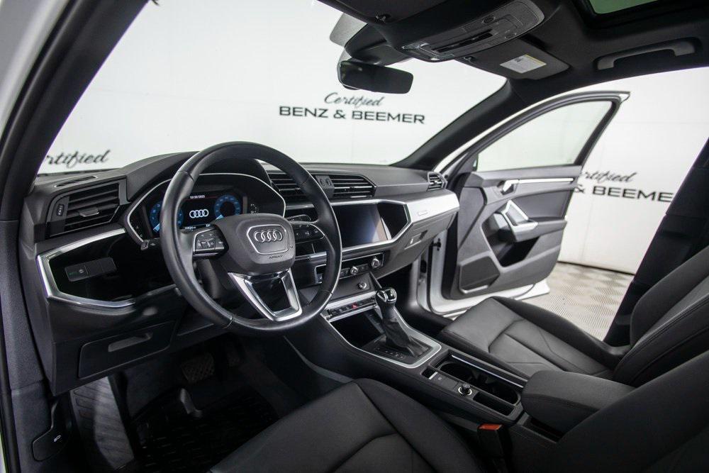 used 2021 Audi Q3 car, priced at $25,500