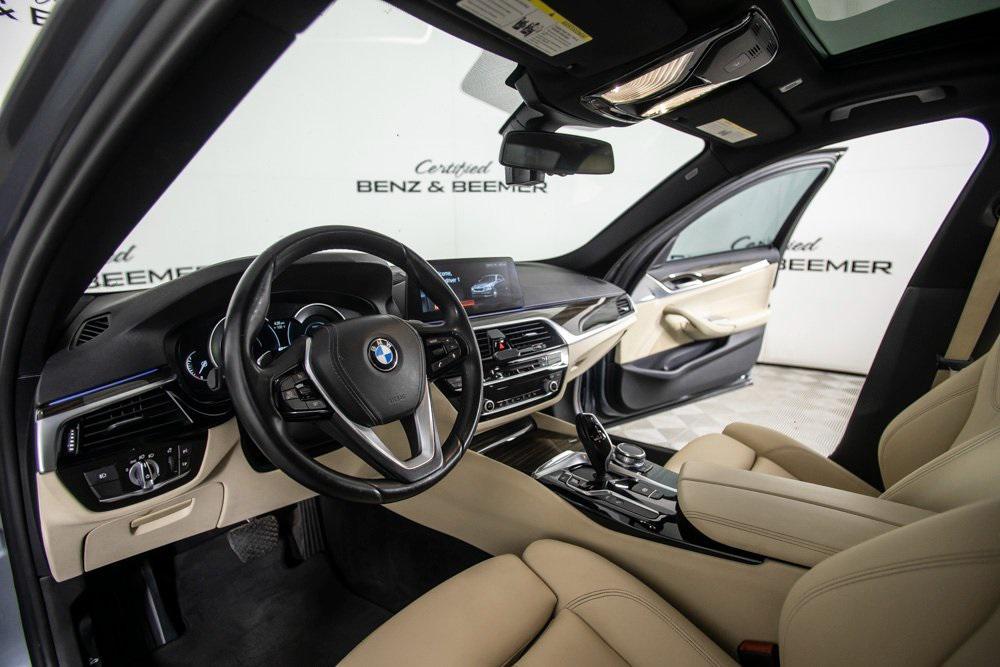 used 2018 BMW 530e car, priced at $18,500