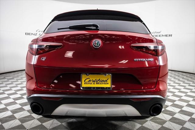 used 2018 Alfa Romeo Stelvio car, priced at $15,000