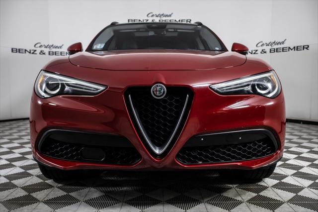 used 2018 Alfa Romeo Stelvio car, priced at $15,000