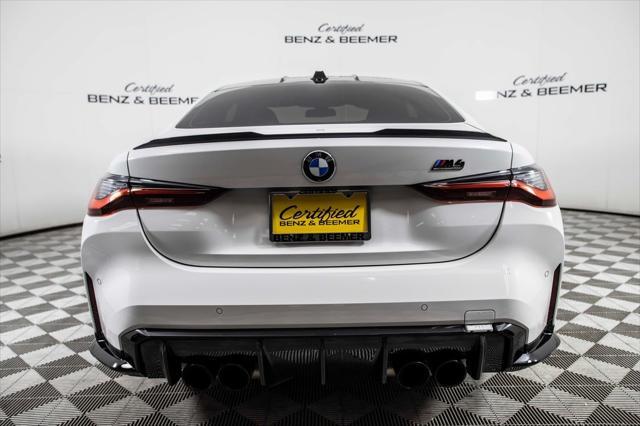 used 2024 BMW M4 car, priced at $73,500