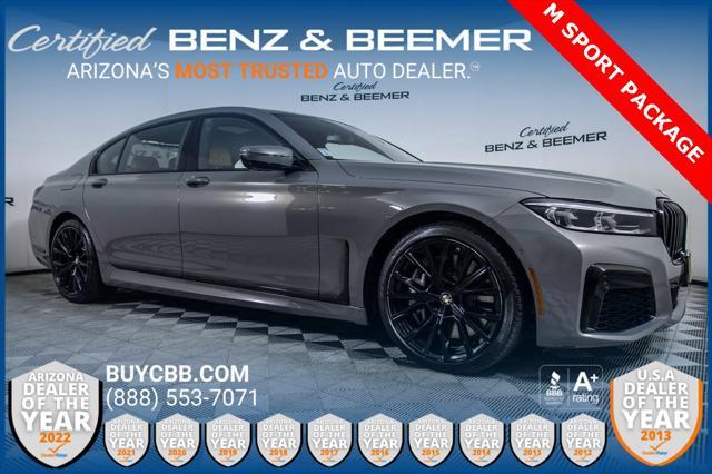 used 2022 BMW 750 car, priced at $51,000