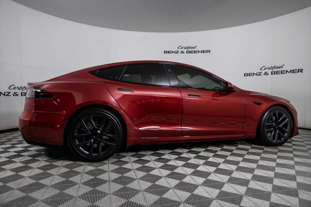 used 2022 Tesla Model S car, priced at $52,000