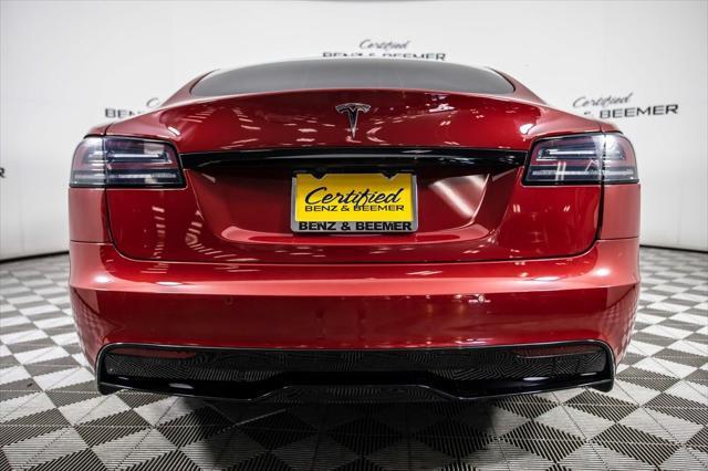 used 2022 Tesla Model S car, priced at $52,000