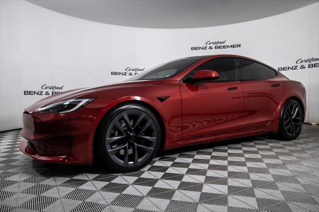 used 2022 Tesla Model S car, priced at $52,000