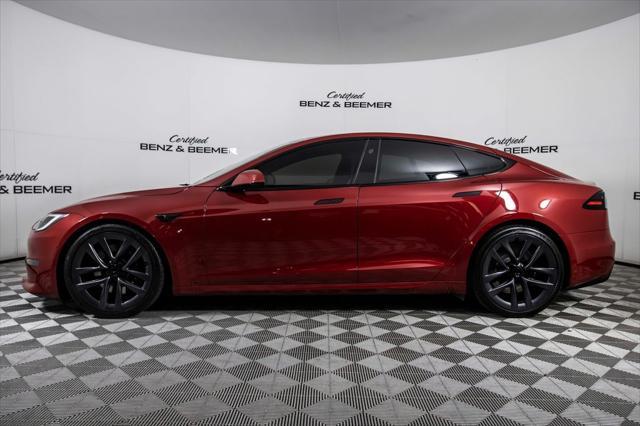 used 2022 Tesla Model S car, priced at $52,000