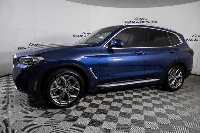 used 2022 BMW X3 car, priced at $33,500