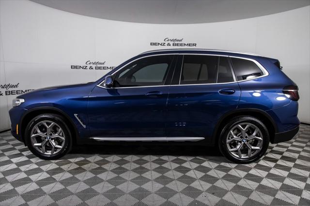 used 2022 BMW X3 car, priced at $33,500