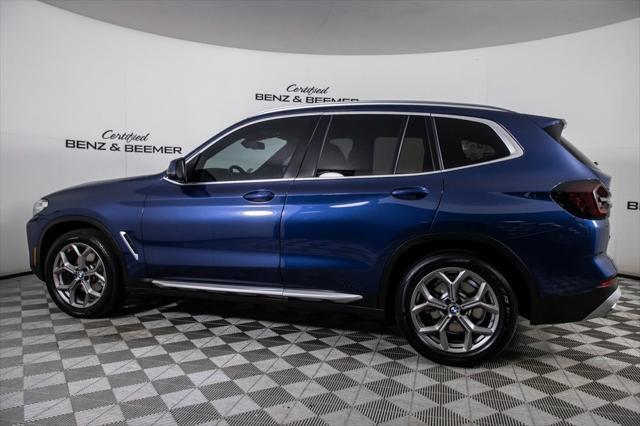used 2022 BMW X3 car, priced at $33,500