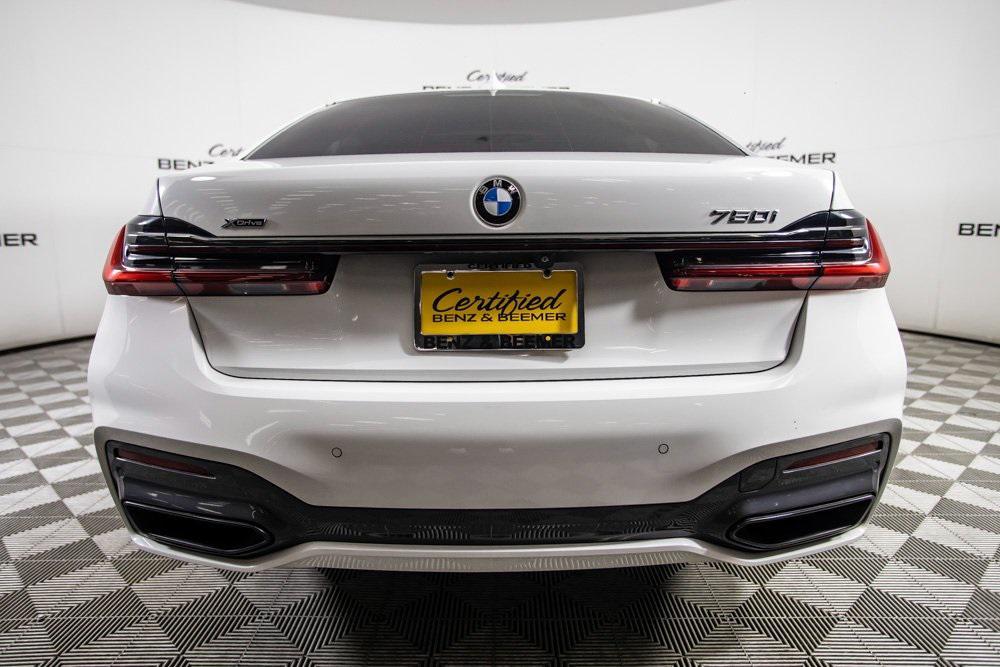 used 2021 BMW 750 car, priced at $48,800
