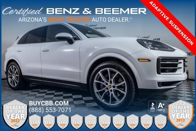 used 2024 Porsche Cayenne car, priced at $79,000