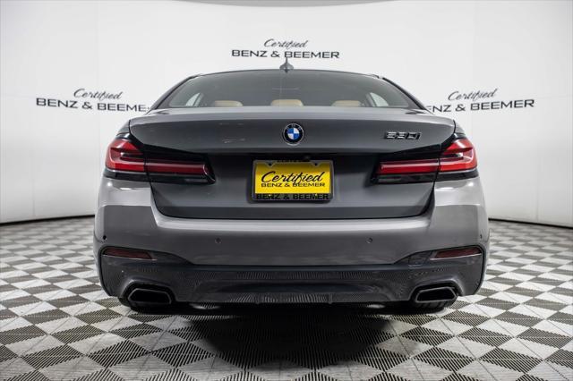 used 2022 BMW 530 car, priced at $37,500