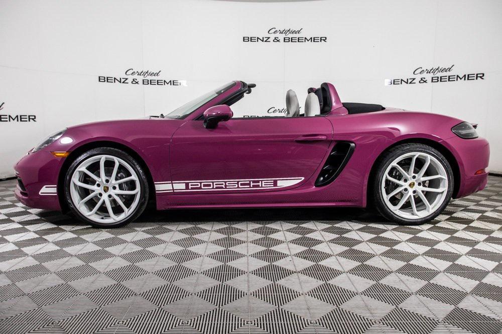 used 2024 Porsche 718 Boxster car, priced at $76,000