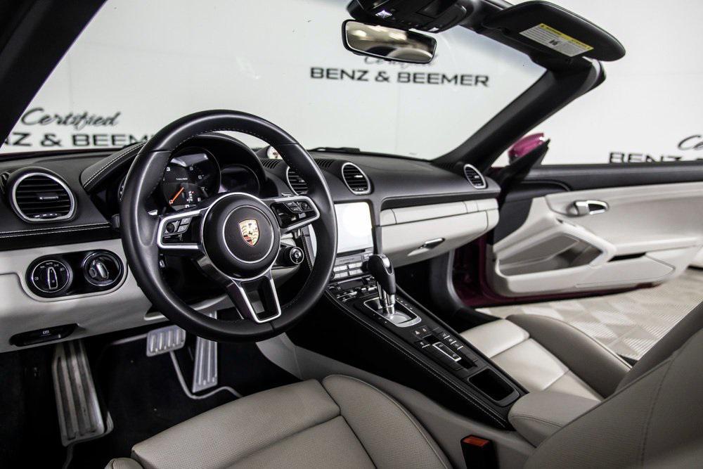 used 2024 Porsche 718 Boxster car, priced at $76,000