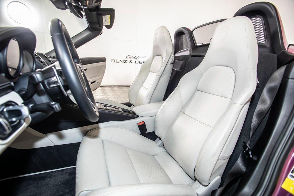 used 2024 Porsche 718 Boxster car, priced at $76,000