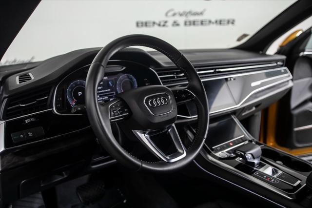 used 2019 Audi Q8 car, priced at $38,000