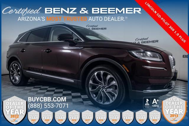 used 2022 Lincoln Nautilus car, priced at $33,500