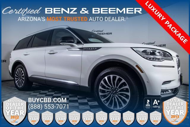 used 2023 Lincoln Aviator car, priced at $59,000