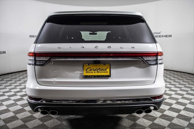 used 2023 Lincoln Aviator car, priced at $59,000