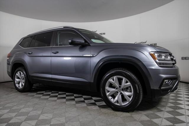used 2019 Volkswagen Atlas car, priced at $24,000