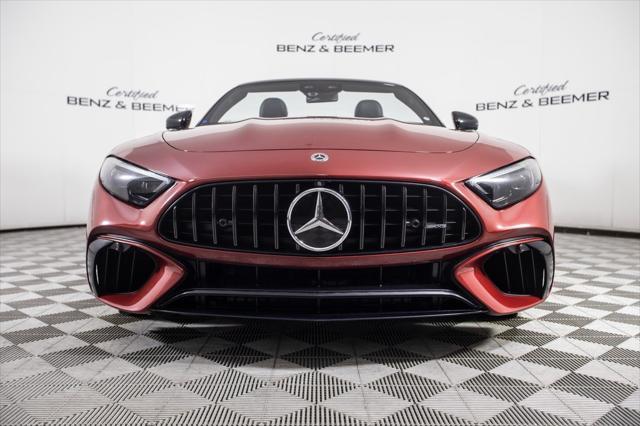 used 2022 Mercedes-Benz AMG SL 63 car, priced at $97,800