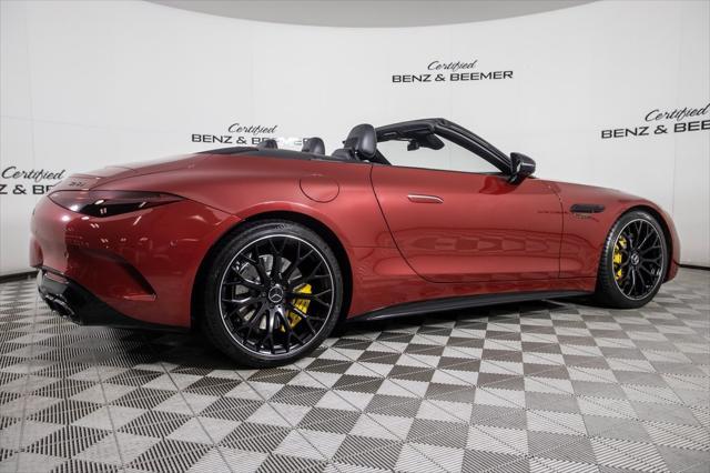 used 2022 Mercedes-Benz AMG SL 63 car, priced at $97,800