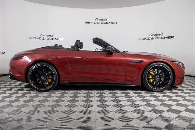 used 2022 Mercedes-Benz AMG SL 63 car, priced at $97,800