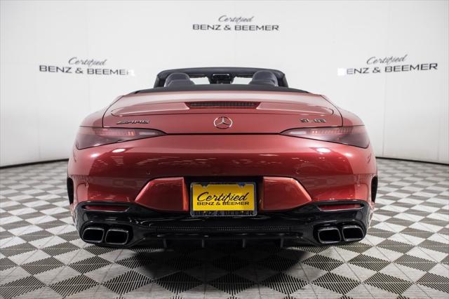used 2022 Mercedes-Benz AMG SL 63 car, priced at $97,800