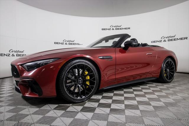 used 2022 Mercedes-Benz AMG SL 63 car, priced at $97,800