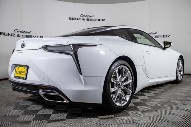 used 2018 Lexus LC 500 car, priced at $73,500