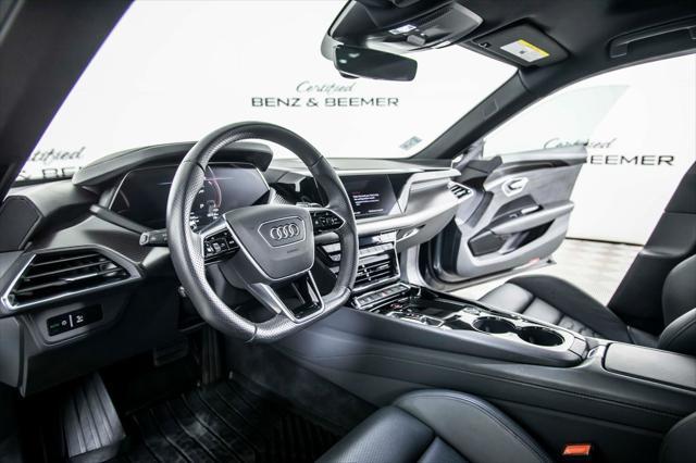 used 2022 Audi e-tron GT car, priced at $57,000