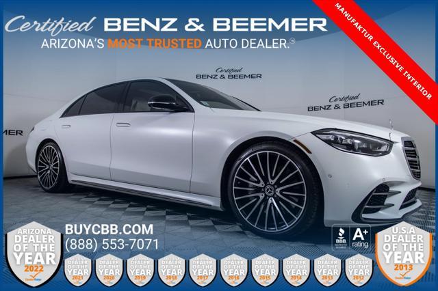 used 2024 Mercedes-Benz S-Class car, priced at $119,000