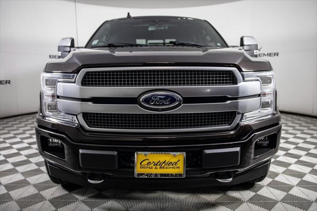 used 2018 Ford F-150 car, priced at $34,000