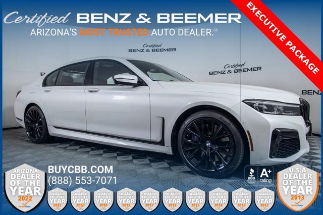 used 2021 BMW 750 car, priced at $56,800