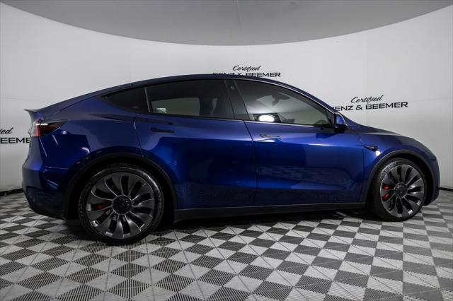 used 2022 Tesla Model Y car, priced at $32,000