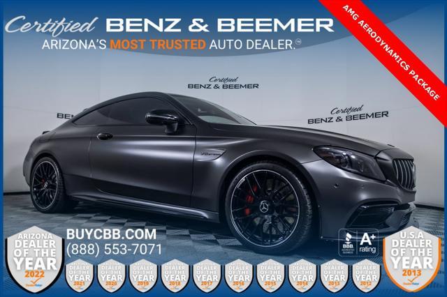 used 2023 Mercedes-Benz AMG C 63 car, priced at $82,000