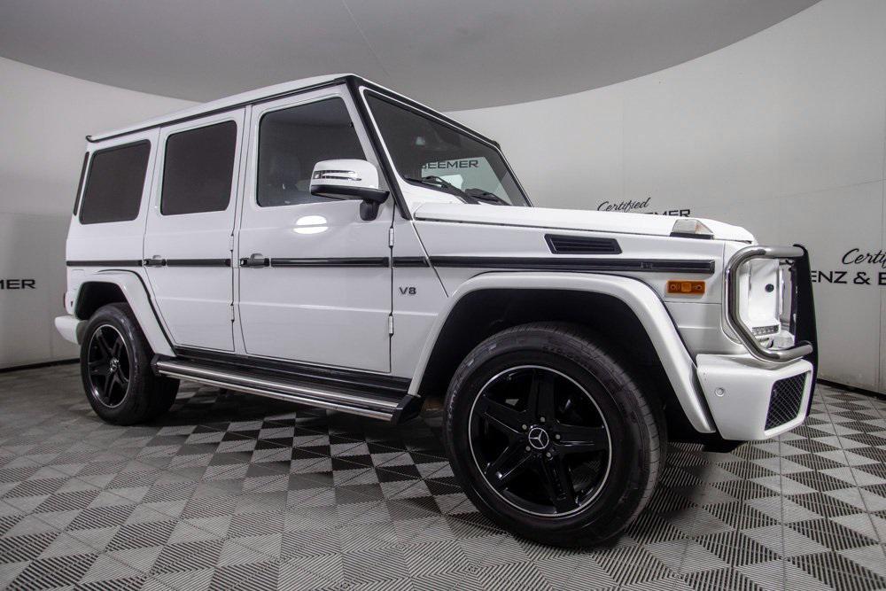 used 2017 Mercedes-Benz G-Class car, priced at $58,000