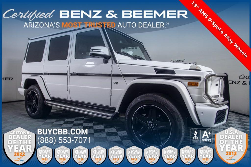 used 2017 Mercedes-Benz G-Class car, priced at $58,000