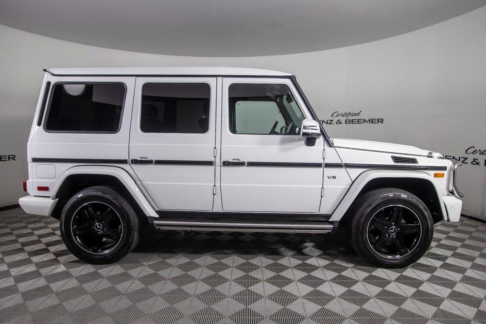 used 2017 Mercedes-Benz G-Class car, priced at $58,000