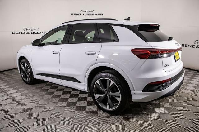 used 2024 Audi Q4 e-tron car, priced at $44,000