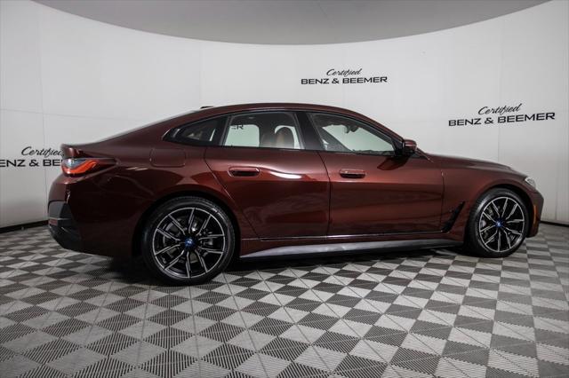 used 2022 BMW i4 Gran Coupe car, priced at $39,800